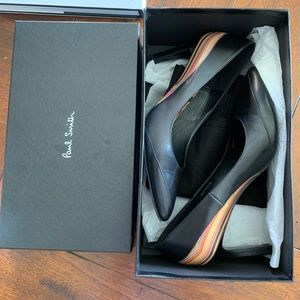 Pump - Paul Smith - Black Leather - 37